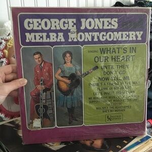 1963 George J O N E S and Melba M O N T G O M E R Y vinyl record